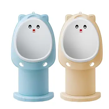 

Potty Training Urinal Boys Training Toilet For Toddler Kids Training Toilet Hanging Design 5-level Adjustable Base In Stock