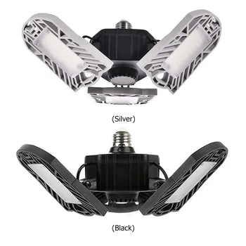 

80W 144 LED Garage Ceiling Lights Home Hallway Stairway Lamp 85-265V LED Lights For Shop Station Canopy Workshop Field Lighting