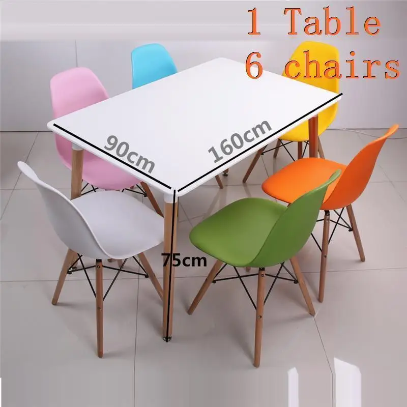 Number 3 Eet A Manger современный обеденный стол Tafel Juego Comedor Meja Makan набор сала Винтаж Меса де джантер стол - Цвет: Number 3