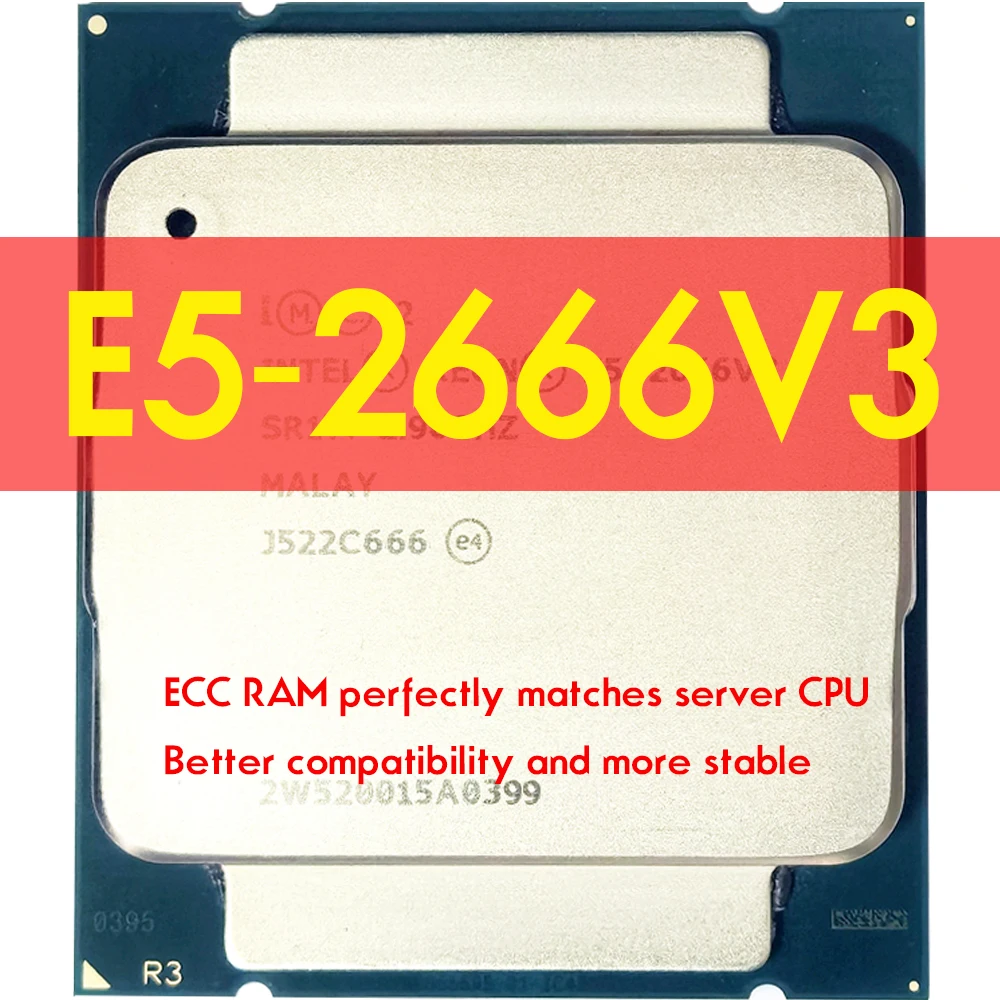 Xeon E5 2666 V3 10 SR1Y7 Processador 2.9Ghz Core 135W Soquete LGA 2011 ...