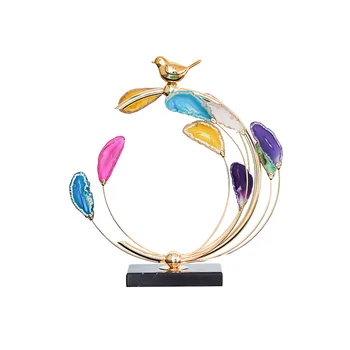 

Nordic Luxury Furnishings Fashionable And Creative Living Room Decoration TV Cabinet Closet Porch Model Room Furnishings