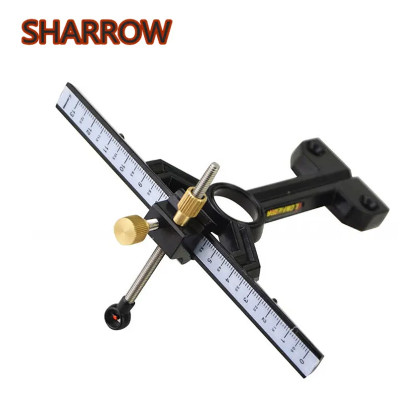 1pc Archery Recurve Bow Sight Metal Adjustable 1 Pin Left Right Hand