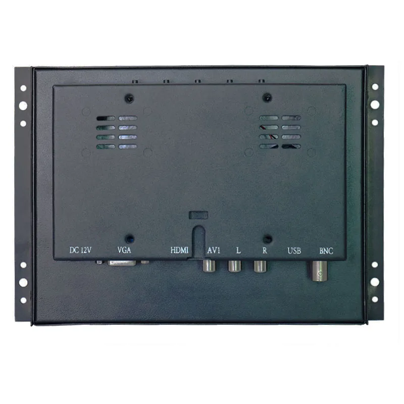 Zhixianda 8 дюймов 4:3 1024*768 металлический чехол с открытой рамкой lcd сенсорный экран монитор с резистивным сенсорным экраном монитор