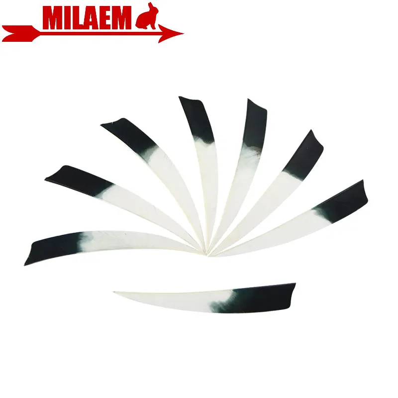 

50pcs Archery 5inch Turkey Feather Right Wing Fletching Arrow Feather Bow And Arrow Wooden Bamboo Shooting Hunting Accessories