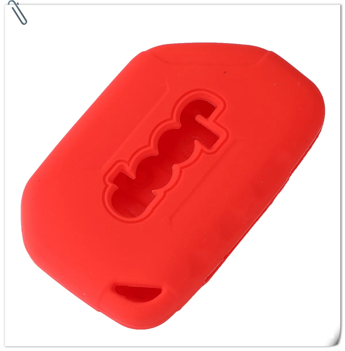 Keyforkess 30pcs custodia protettiva per portachiavi in Silicone per Jeep Wrangler JL 2018 2019 3 pulsanti Flip Remote Skin Rubber Protect Holder - Ha1fa0b029da14bedbb37e31a7273e65cF