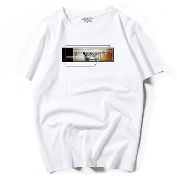 

2020 printed T-shirt 100% cotton short-sleeved cool basketball men's t-shirt casual summer loose men's shirt men's t-shirt shirt