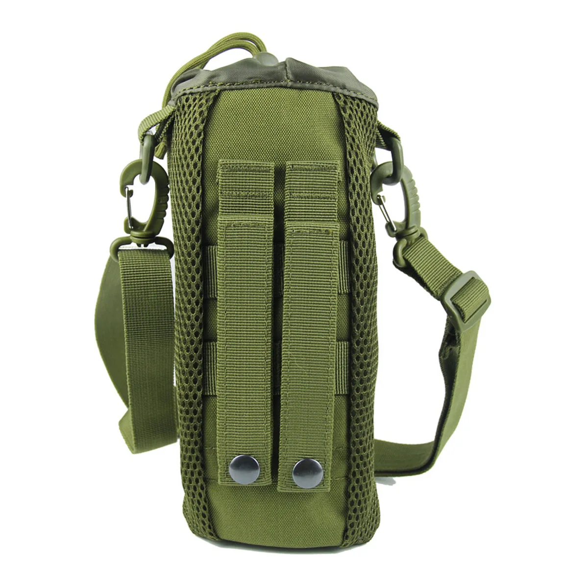 Green На открытом воздухе Molle бутылка для воды сумка нейлоновая тактическая бутылка для воды сумка Военная Molle пакет походные скалолазание кемпинг чайник сумки - Цвет: Green