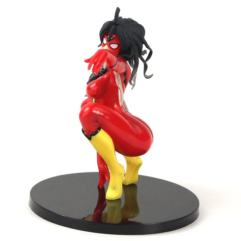 14cm Bishoujo Statue Spider-Woman Action Figure 1/7 Scale Spider Woman PVC Collectible Figurines Model Toy gifts