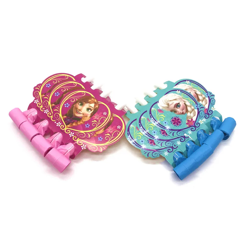Blowout-8Pcs 180*130 см вечерние скатерти с изображением Эльзы и Анны из мультфильма «Холодное сердце» для вечеринки в честь Дня Рождения - Color: Blowout-8Pcs