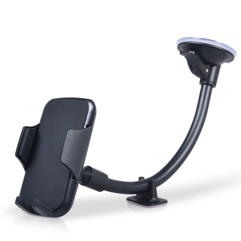  Windshield Car Phone Holder Long Arm Windshield Mount Stand Cradle Universal Support for SmartPhone