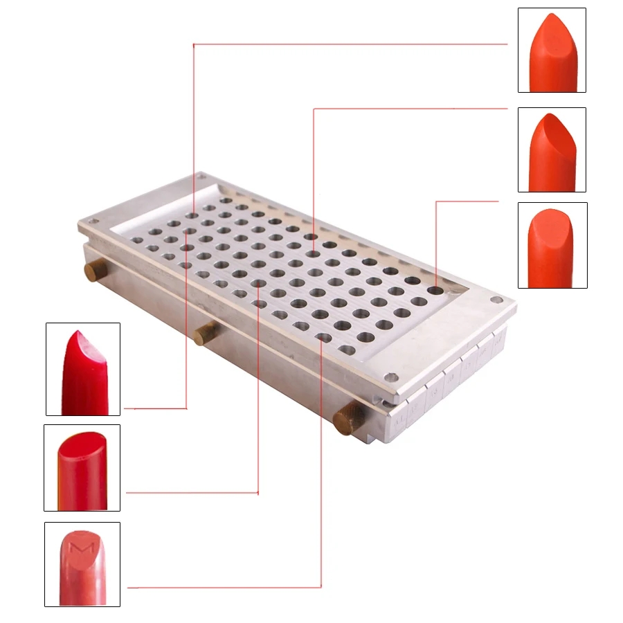 Форма для губной помады 72 вида 12 1 мм 7 Отверстия|lipstick mold|mould mouldlipstick mould |