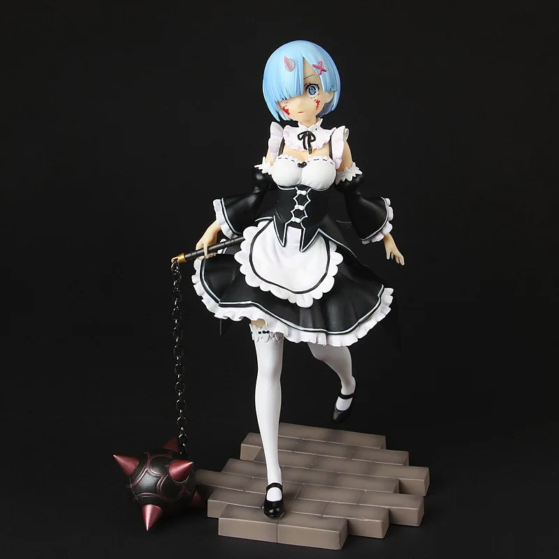 20CM Anime ReLife in a different world from zero Rem Figure Face