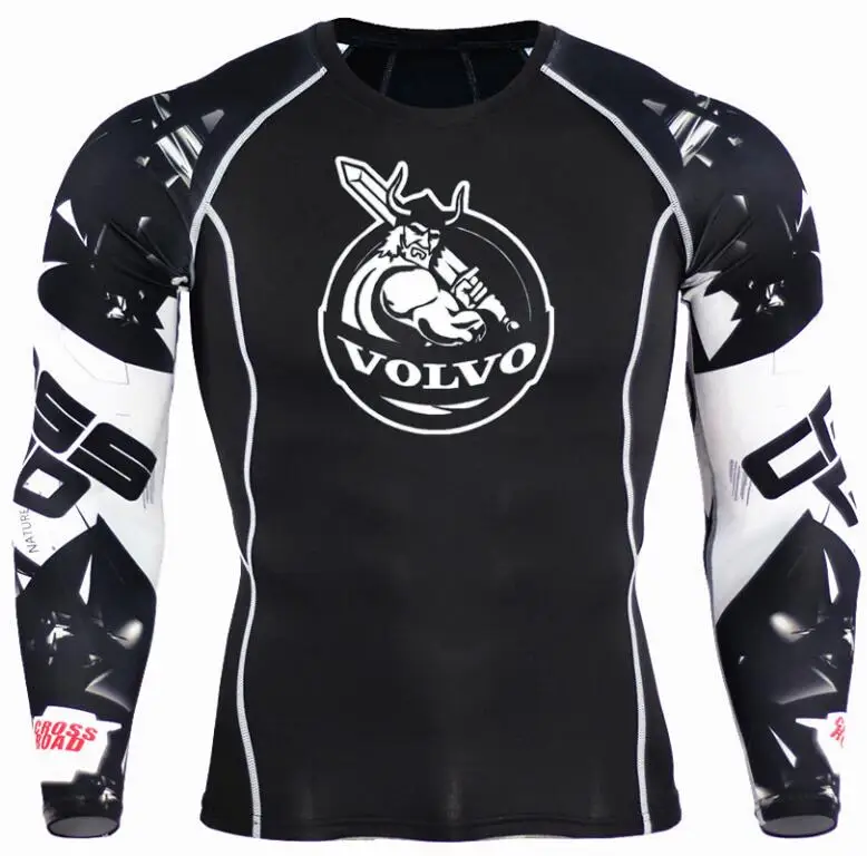 

Volvo R Sport Viking Decal 3D Printed T shirts Men Compression Shirts Raglan Sleeve Tops Autumn Male Cosplay Costume tshirt