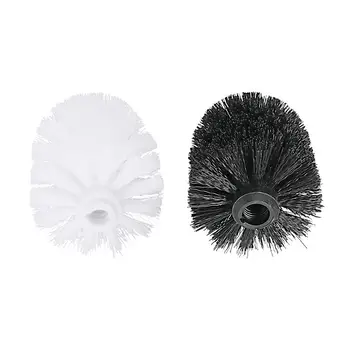 

2 X Replace Brush Head Cleaning Brush Head Toilet Brush Head Universal Holder for Toilet Bathroom WC Clean Tool Accessory