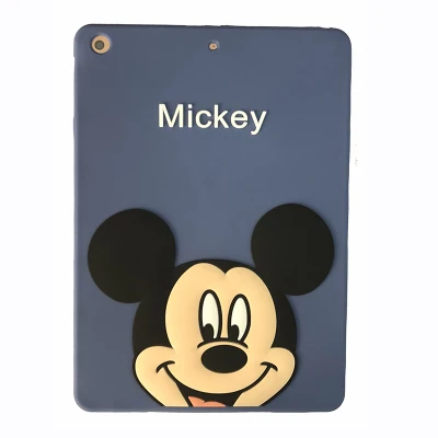 Подставка для планшета силиконовый чехол для планшетов ipad Mini1 2 3 4 5 air 2 3 pro мультяшный защитный чехол для ipad 2, 3, 4 18 9,7 - Цвет: For iPad Mini 4