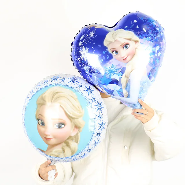 Ballon en Aluminium avec Motif de Reine des Neiges, Baudruche de Style de  Princesse Olaf, Elsa, Anna, Décoration pour Fête Prénatale, Fournitures  pour Anniversaire, Accessoire pour Enfants - AliExpress