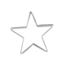 Рамадан исламский ИД Мубарак звезда из нержавеющей стали формочка для печенья бисквит кондитерский торт Декор для выпечки помадка DIY прессформы Инструменты H7EA