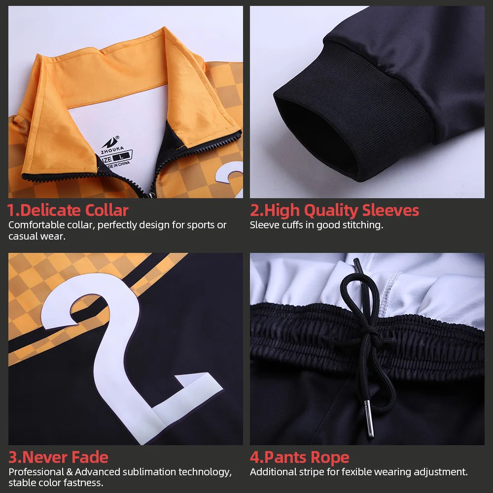 New Soccer Jerseys Set Running Training Suit Men Women Boys Design Sublimation Printing Football Training Tracksuit Jumpsuit