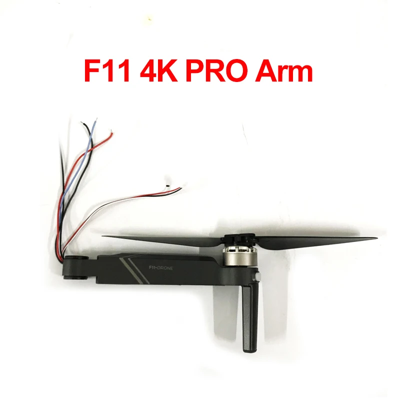 SJRC F11 4K Pro Dron Arms Drone Spare Parts Body Arm with Motor Propellers Blade for RC Quadcopter Accessories