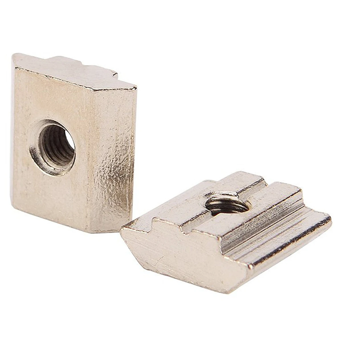 

WISH-50 pcs Metric Carbon Steel Tee Nuts M5 Sliding T Nut for 3030 Aluminum Profiles