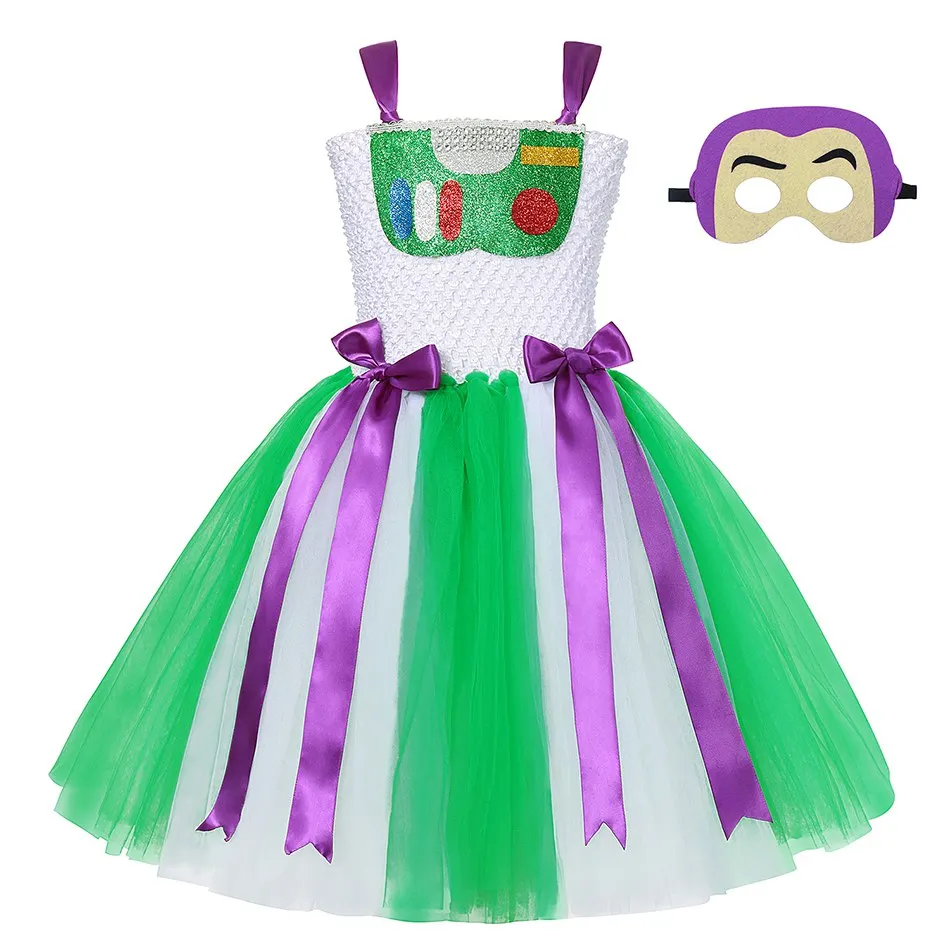 Вуди из «Истории игрушек» Джесси вычурная юбка платье для маленьких девочек форки Базз Лайтер БО Открытый Хеллоуин вечеринка в честь Дня рождения костюм принцессы