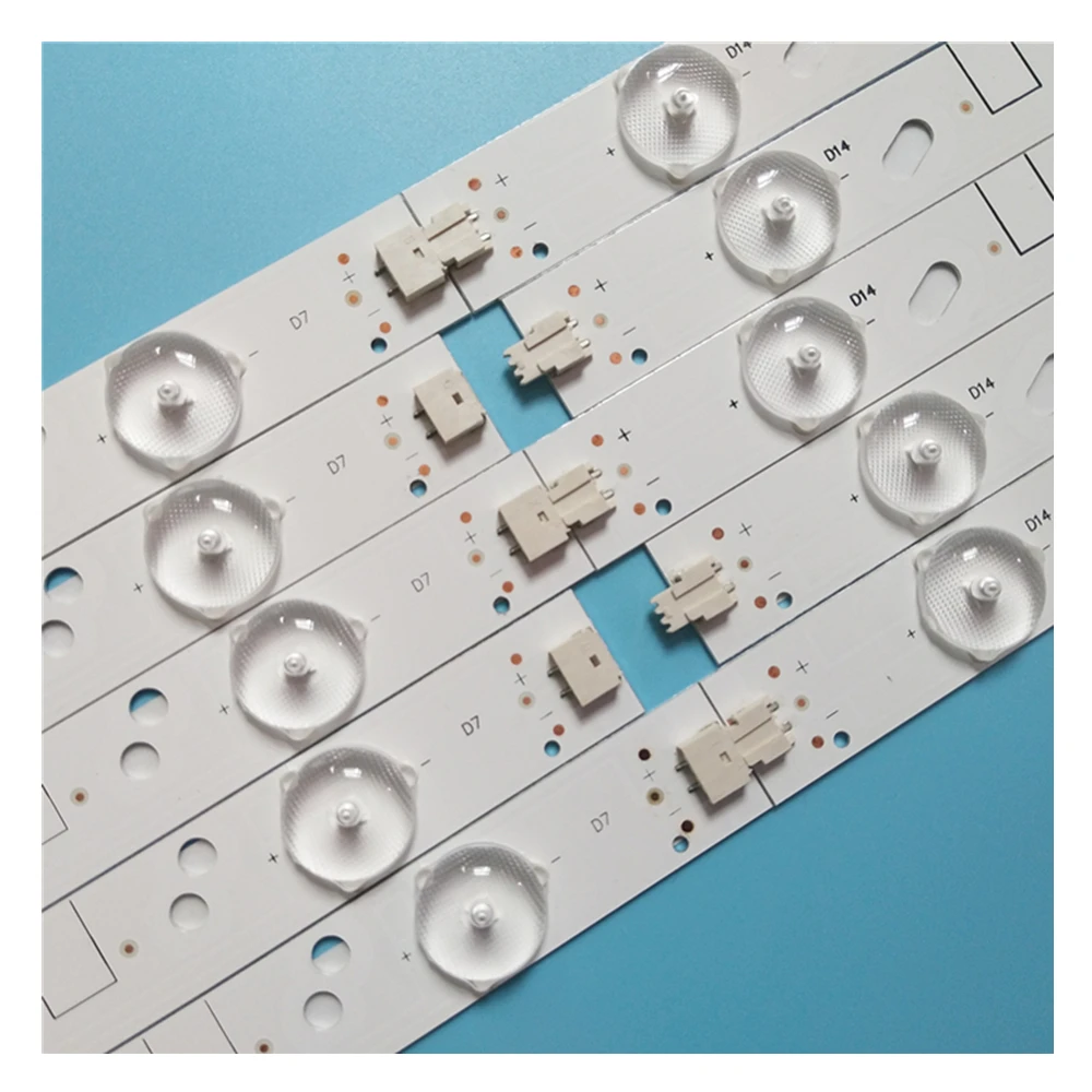 Подсветка для телевизора 3 в 1 Вт, задняя подсветка для телевизора Haier 50 дюймов, ZDCX50D14R/задняя подсветка 502 мм, 7 светодиодов, аксессуары для ремонта телевизора, задняя подсветка