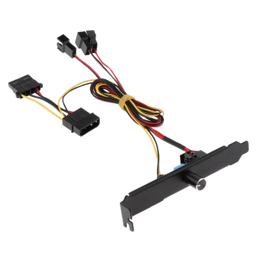 3 Channels PC Cooler Cooling Fan Speed Controller for CPU Case HDD DDR VGA AS L 3 Channels PC Cooler Cooling Fan Speed Controller for CPU Case HDD DDR VGA AS L