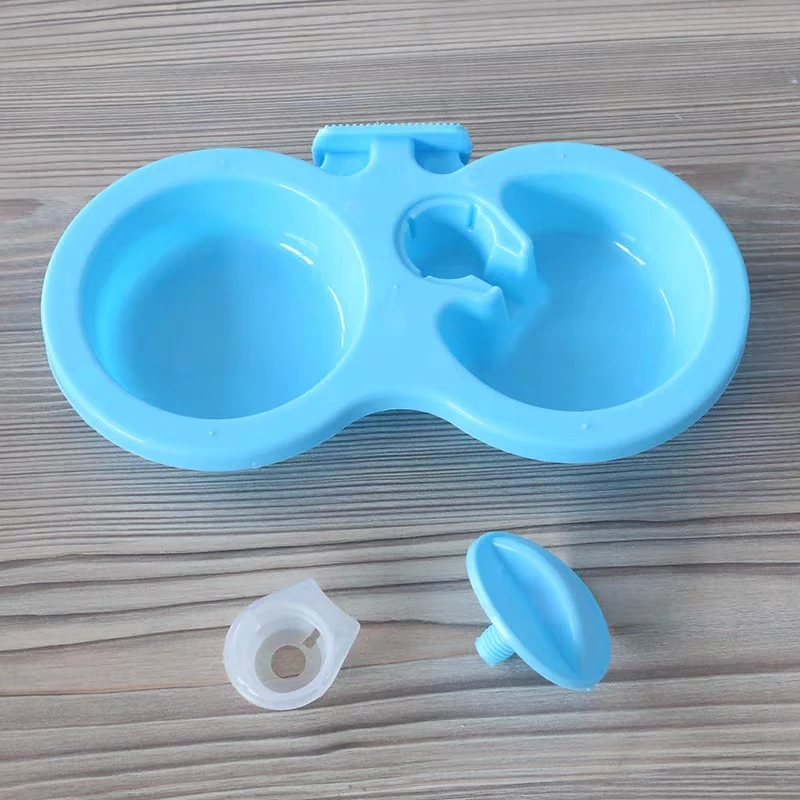 Творческий двойной порт корм для собак кошка Домашние животные автоматический