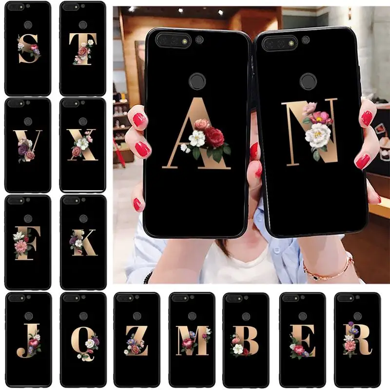 Роскошный чехол для телефона Babaite Flower DIY с уникальным дизайном Huawei Honor 8X 9 10 20 Lite 7A 7C