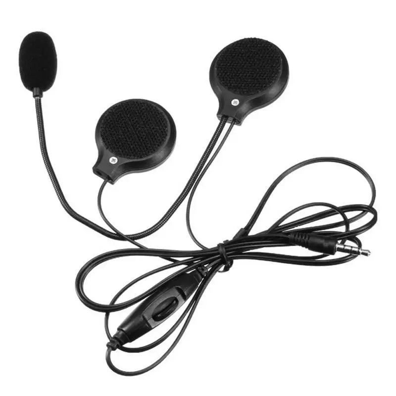 Мотоцикл mp3 плеер Intercomunicadores De Casco мото мотоцикл мобильный телефон шлем гарнитура наушники с динамиком