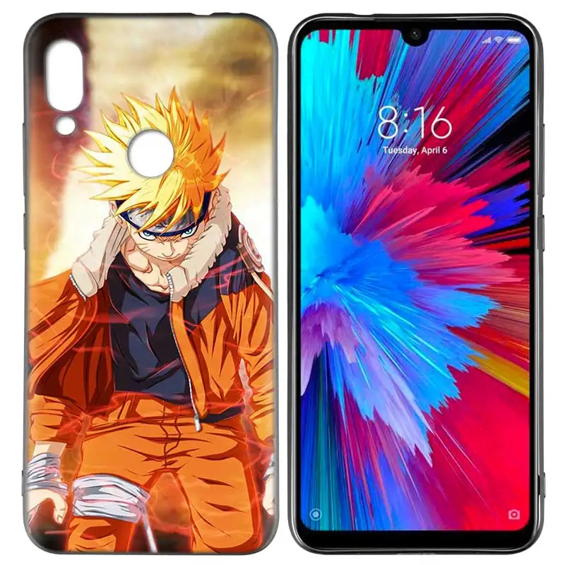10 Ботинки в стиле аниме «Naruto чехол для телефона для Xiaomi mi Red mi Note 7, 6, 8, 9, K20 9T Pro A3 A2 Lite F1 CC9 CC9e 6A 7A фотоаппаратов моментальной печати 7S чехол Coque - Цвет: 10