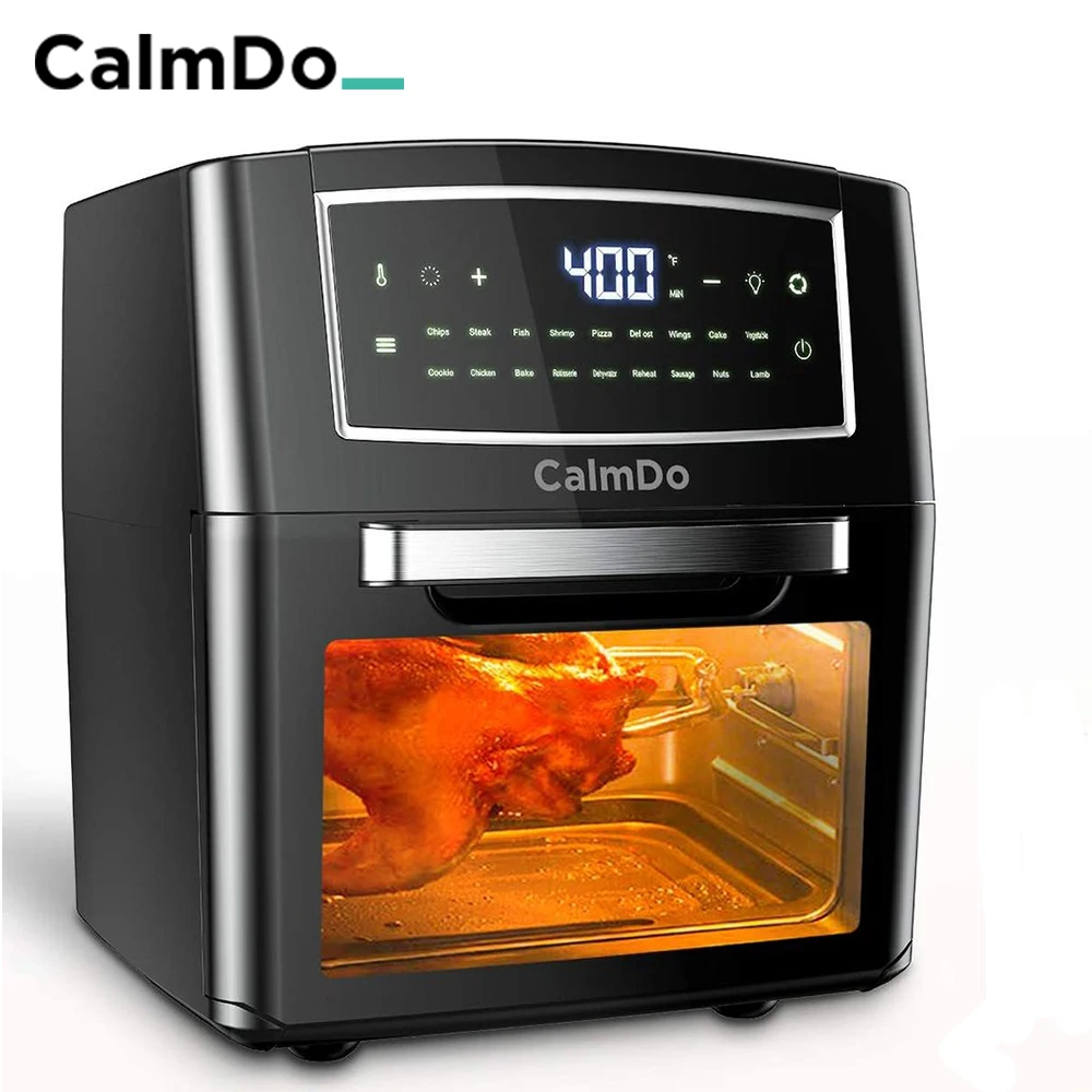 Духовка-тостер Calmdo 25 л 1500 Вт с сенсорным экраном | Бытовая техника