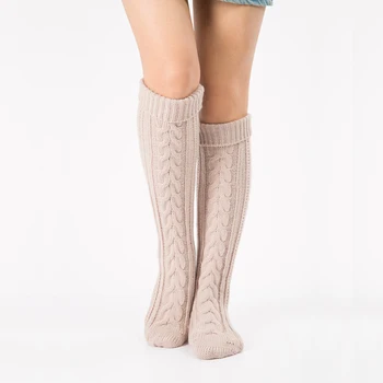 

2020 Fashion Women Girls Socks Warm Thigh High Over The Knee Socks Long Cotton Stockings Medias Sexy Socks