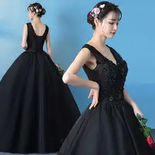 Новое поступление, бальное платье Vestidos de Quinceanera с v-образным вырезом и кружевом, украшенное бусинами, на шнуровке, милое 16 пышных платьев для девочек, бальные платья