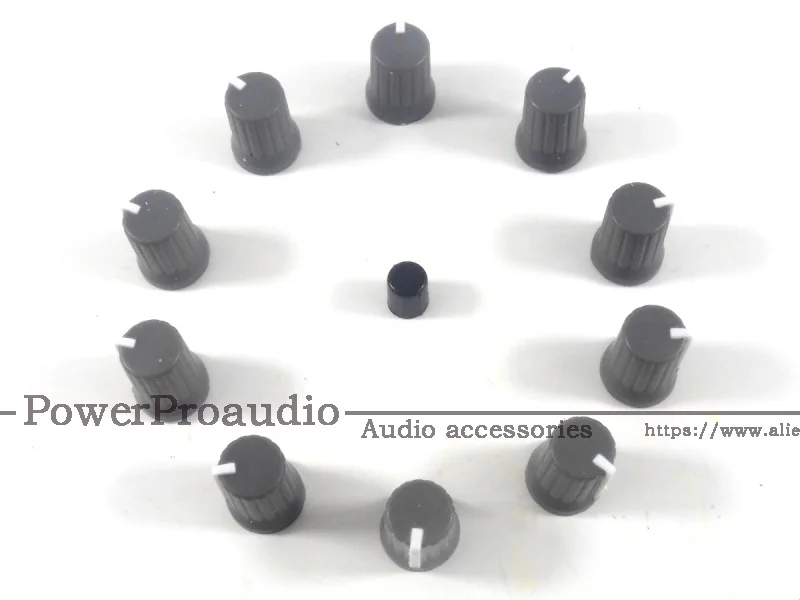 10Pcs Grigio Rotary Manopola Di Controllo Per Pioneer Xdj-Rx R1 Rz Aero Djm-T1 S9 Fai Da Te Dj