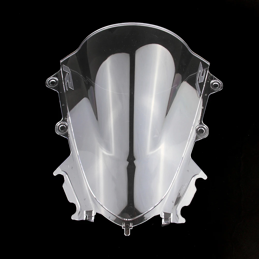 Motorcycle Windshield Double Bubble Sport WindScreen Deflector Visor Viser For YAMAHA YZF R15 YZF-R15 V3.0 17-19