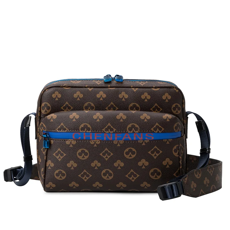 

New Unisex Vintage Messenger Bag With Lock Zippers Stylish Women Men Classic Brand Shoulder Bags For iPad mini Casual Male Bags
