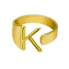 Gold Initials K