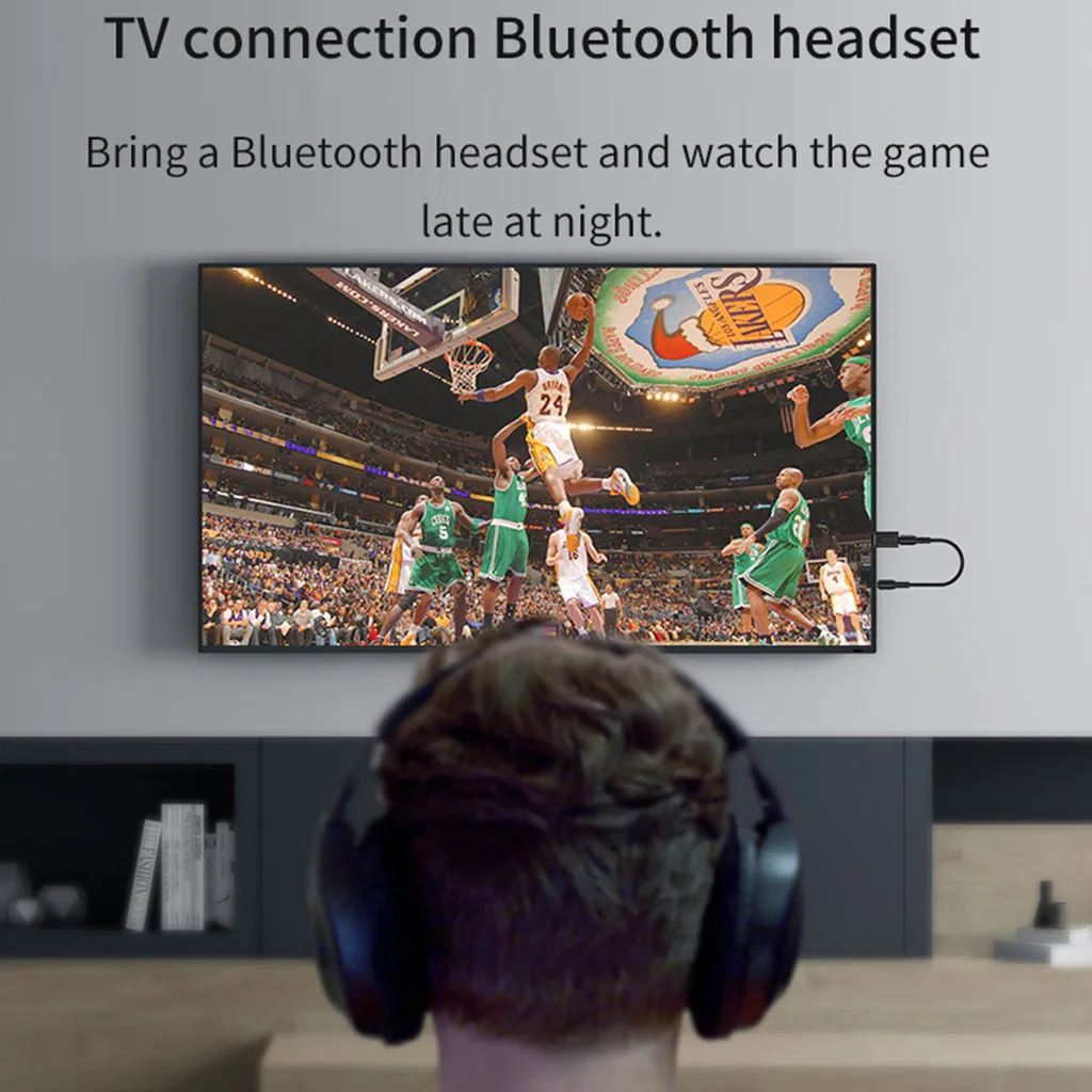 USB Bluetooth 5,0 передатчик приемник 2 в 1 стерео аудио беспроводной Bluetooth передатчик для ТВ динамик телефон планшеты 1127#2