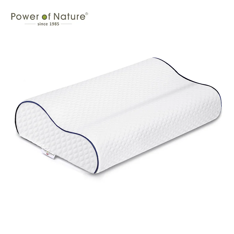 

PON Memory Foam Contour Orthopedic Pillow Neck Cervical Vertebrae Support Neck Protection Bedding Pillow 50*30CM 60*35CM