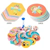 Logic Game Children Matching Toys Character Pattern Color Matching Board Games Memory Concentration Training Educational Toys 3