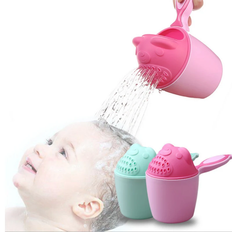 

Baby Shampoo Rinse Cup Toddle Cartoon Water Swimming Balier Baby Shower Spoons Bathing Washing Hair Cup Kids Bath Tool