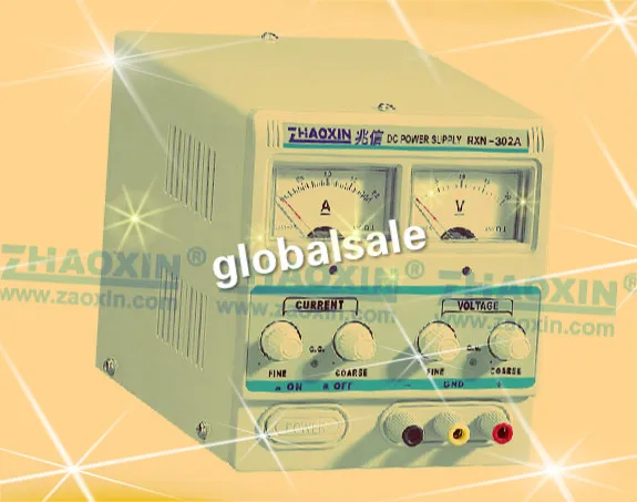 Zhaoxin все новые RXN-302A Линейный источник питания постоянного тока 0-30 в выходное напряжение, 0-2A выходной ток