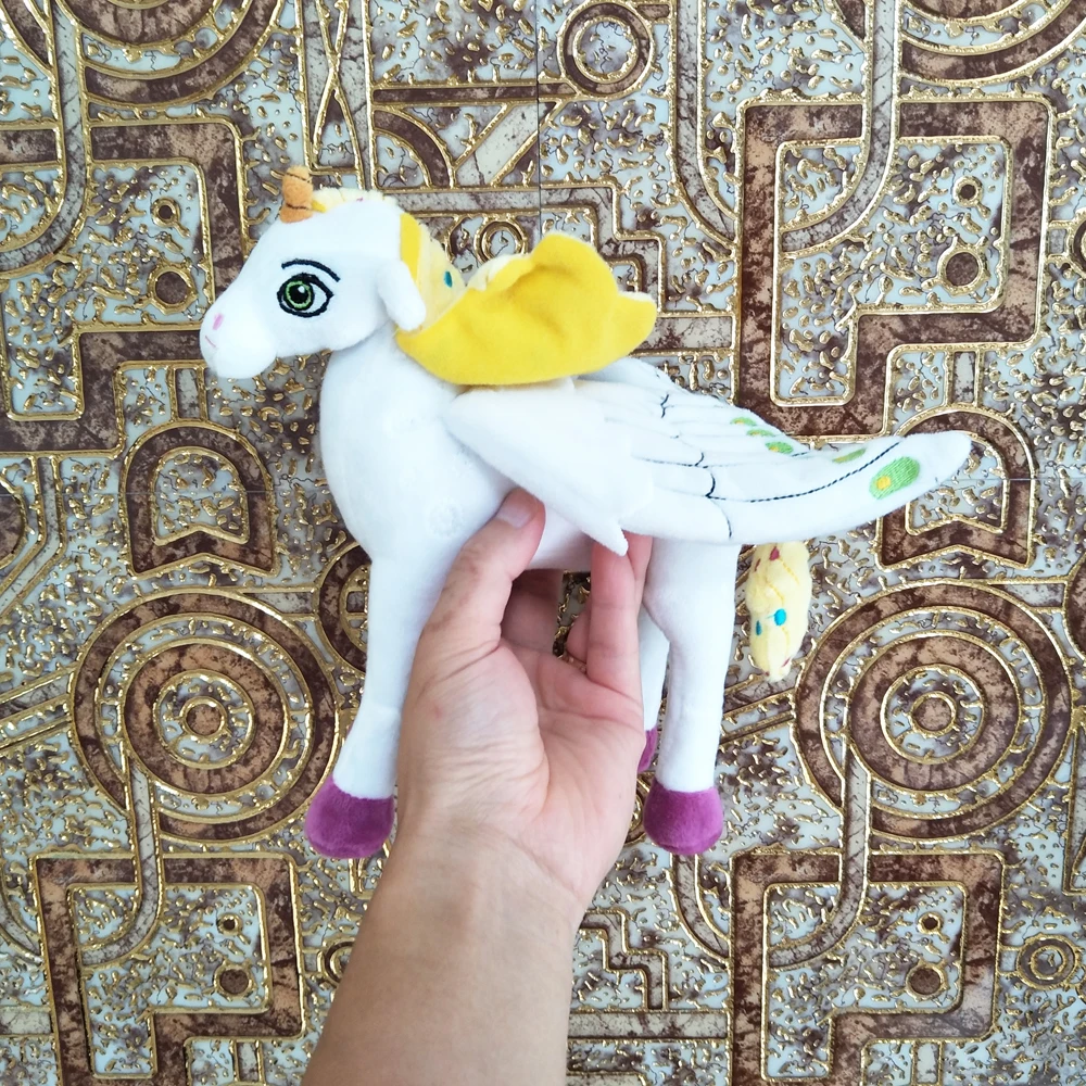 BOLAFYNIA Children Plush Stuffed Toy mia and me unicorn horse doll Baby Kids Toy for Christmas Birthday gift
