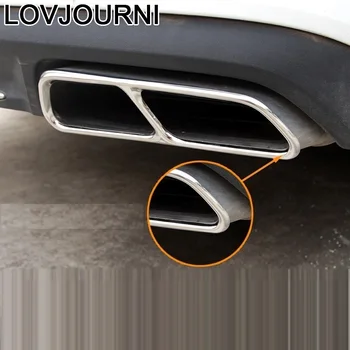 

Car Styling Body Tail Throat Exterior Decorative Automobile Chromium Accessory Mouldings Accessories Trim 16 17 18 FOR Audi A7