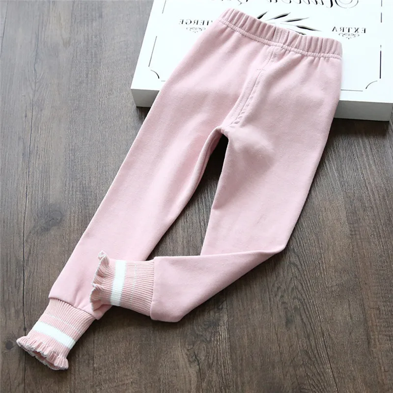 Girls' winter leggings Toddler Kids Baby Girls Striped Leggings Tights Pants Trousers Outfits Clothes girls tights #4D02 (19)
