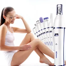 MARSKE 7 в 1 Электрический эпилятор для женщин депилятор USB подзарядка для лица очищающий триммер для волос в носу триммер для лица бритвы для удаления волос инструмент