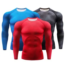 Компрессионные футболки с принтом змеиной кожи, 3D колготки для бега, быстросохнущие спортивные рубашки с длинным рукавом для спортзала, йоги, бодибилдинга, спортивная одежда для мужчин