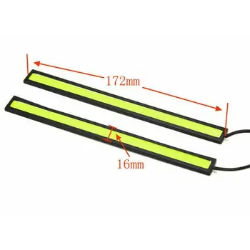 

4pcs Daytime Running Light 17CM Ultra-thin Waterproof Dustproof Shockproof