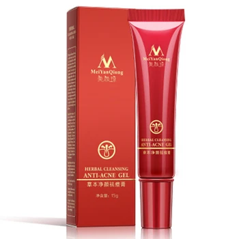 

Anti Acne Treatment Cream Face Skin Care Acne Cream Scar Removal Oily Skin 15g Herbal Cleansing Gel